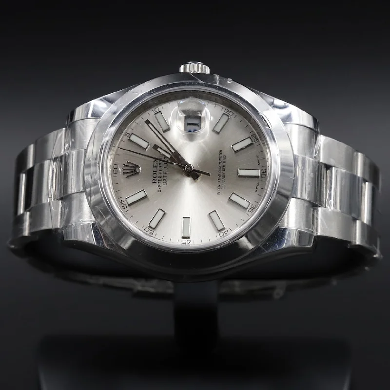 Traveler’s Watches with World Time FunctionRolex<br>116300 Datejust II Silver Dial