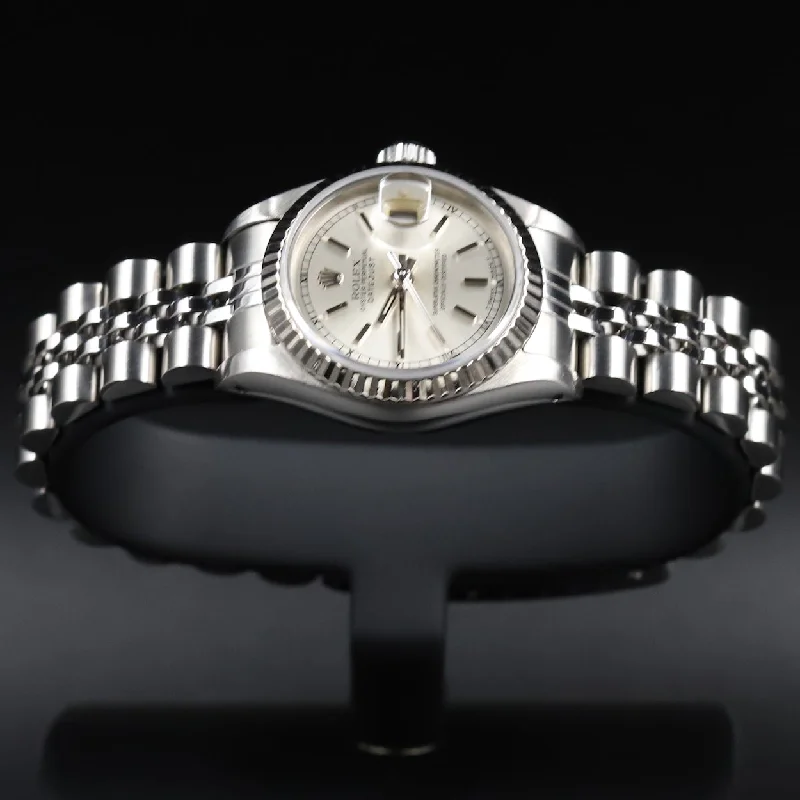 Watches with Dauphine-Style Hands for an Elegant LookRolex<br>179174 Datejust 26 Silver Dial