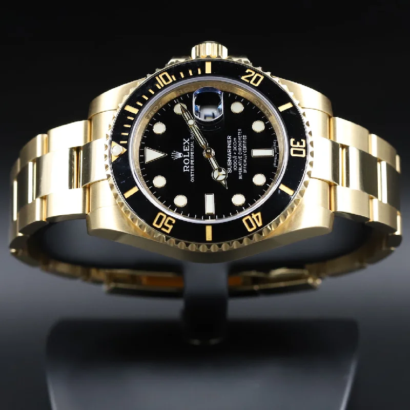 Watches with Braided Straps for a Handmade TouchRolex<br>116618LN Submariner Black Dial