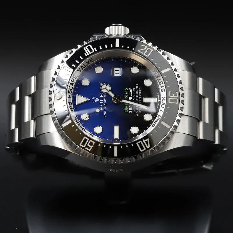 Digital Watches with Timer FunctionRolex<br>116660 Deepsea Sea-Dweller Blue