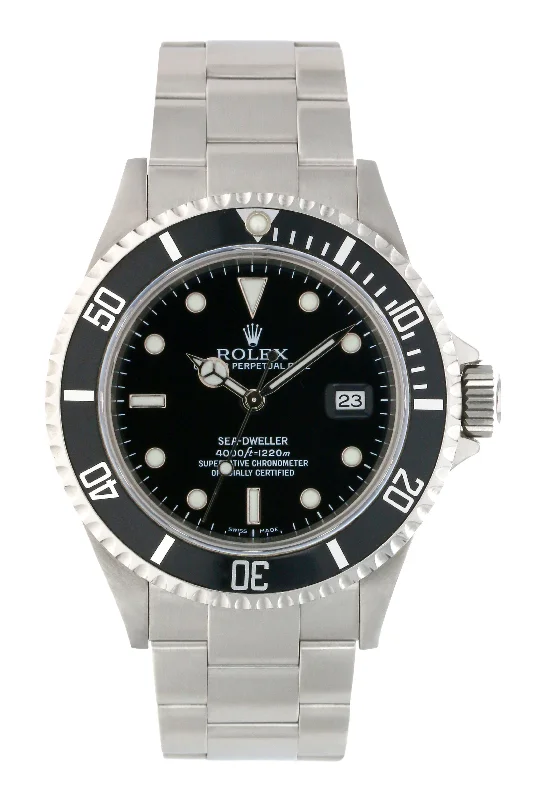 Watches with Silicone Straps for a Soft FeelROLEX SEA-DWELLER 40MM(98BP) #16600