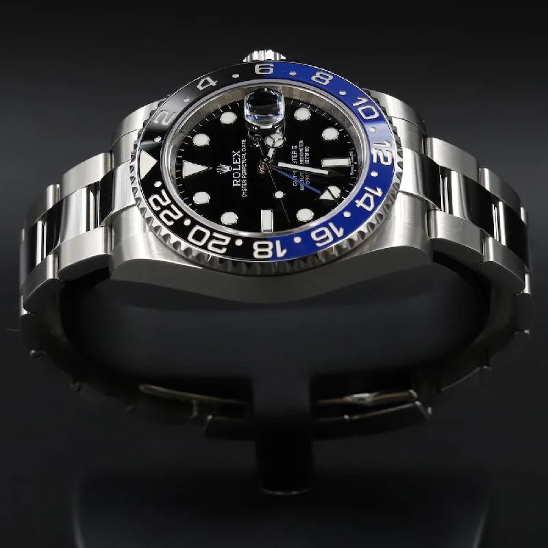 Square Dial Watches with Modern DesignRolex<br>116710BLNR GMT Master II 'Batman'