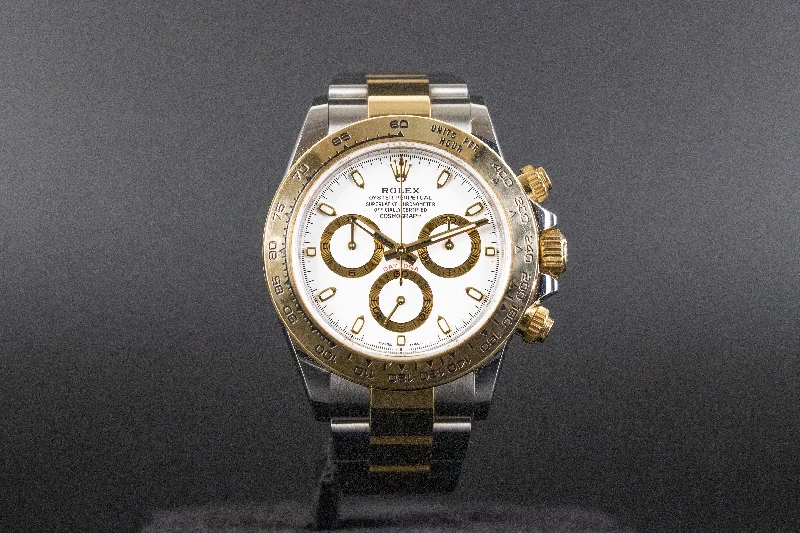 Dressy Watches for Evening EventsRolex<br>116503 Daytona SS/18k White Dial