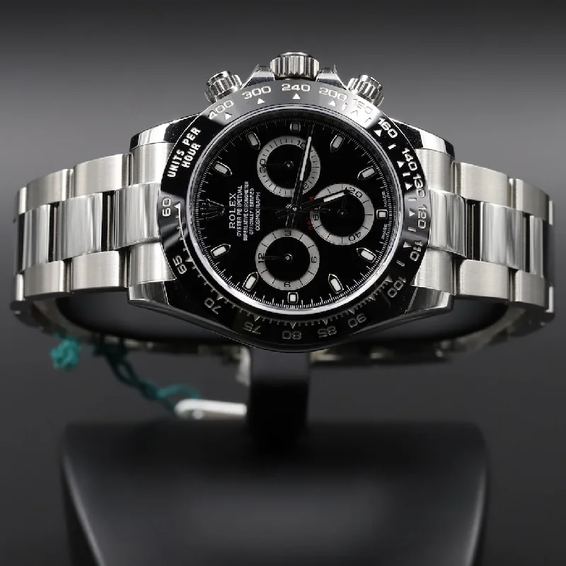 Women’s Dress Watches with Elegant StrapsRolex<br>116500LN Daytona Ceramic Black Dial