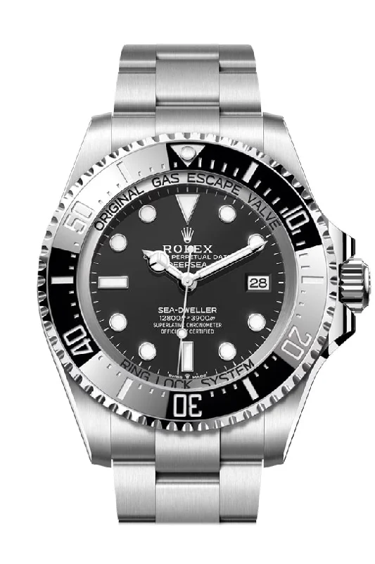 Watches with Sword-Style Hands for a Distinctive LookRolex Deep Sea 44 Automatic Black Dial Men's Watch 136660 136660-0004