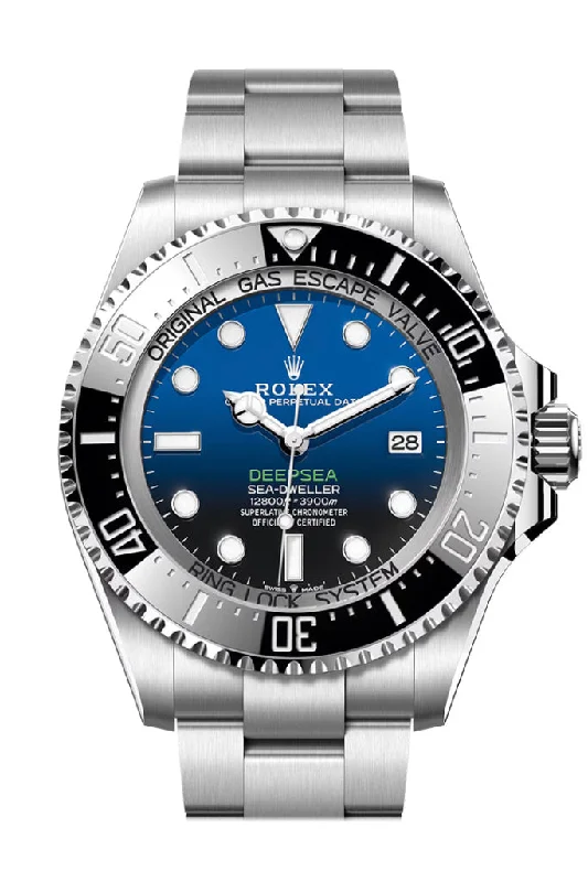 Luxury Brand Automatic Watches for MenRolex Deep Sea 44 James Cameron Automatic Blue Dial Men's Watch 136660 136660-0003