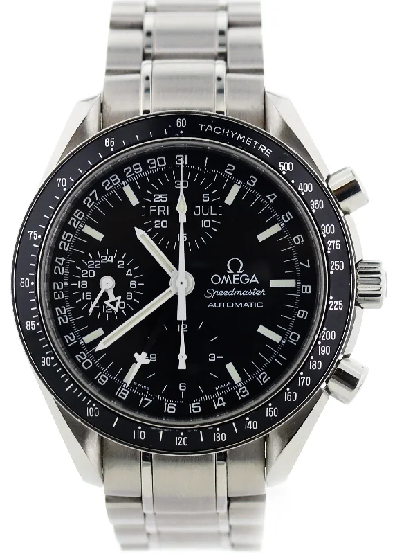 Luxury Quartz Watches with High-End MovementsOmega Speedmaster Triple Date 3520.50 Mens Watch