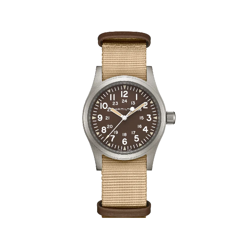 Fashionable Quartz Watches for Women with Leather StrapsHamilton Khaki Field Mechanical 38mm