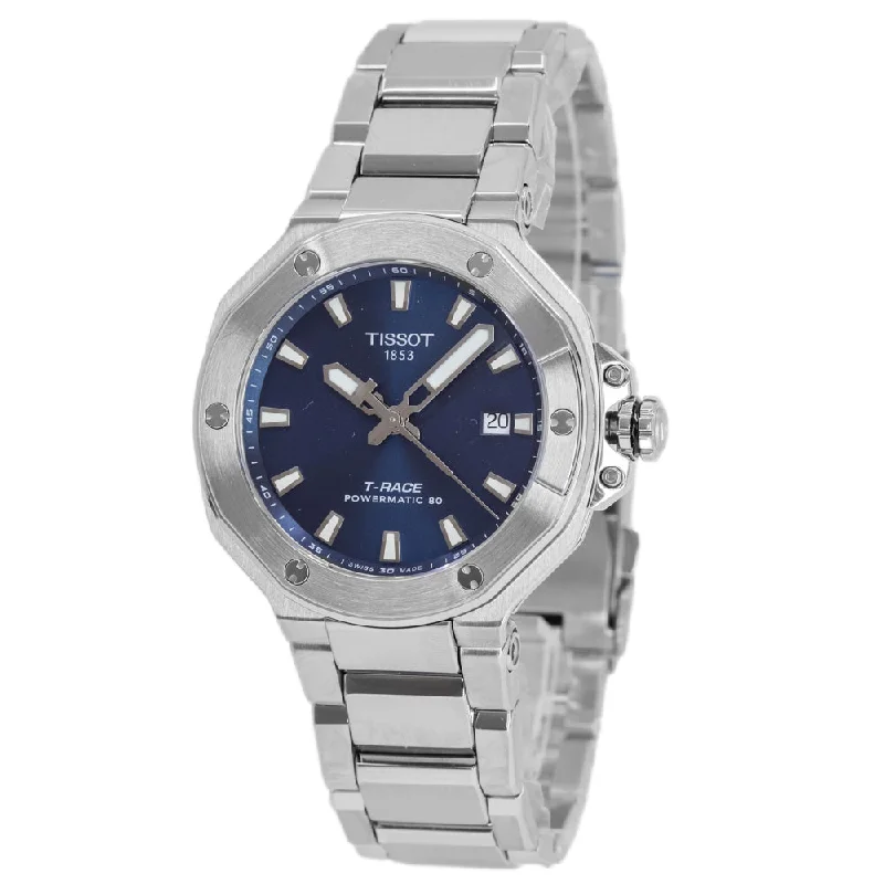 Designer Brand Watches with Unique Dial PatternsTissot Men's T141.807.11.041.00 T-Race Powermatic 80 - 41mm