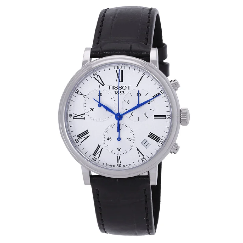 Watches with Power Reserve Indicator (for mechanical)Tissot Men's T122.417.16.033.00 Carson Premium Chrono Quartz