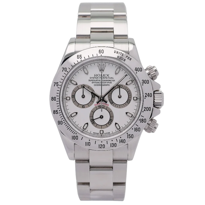 Watches with Sword-Style Hands for a Distinctive LookRolex Daytona Stahl 116520 - 2014