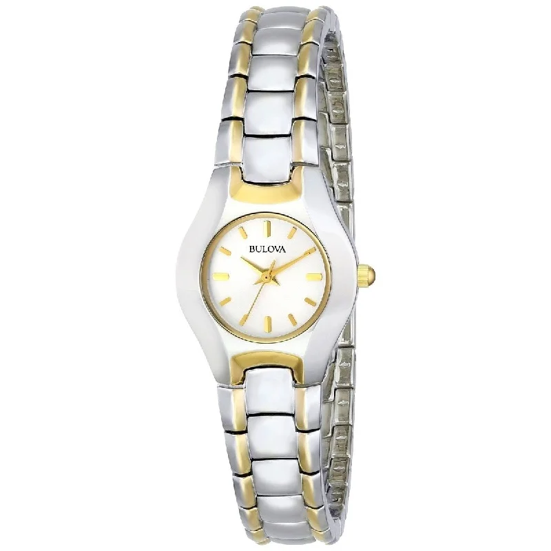 Digital Watches with Timer FunctionBulova Women's 98T84 Classic Two-Tone Stainless Steel Watch