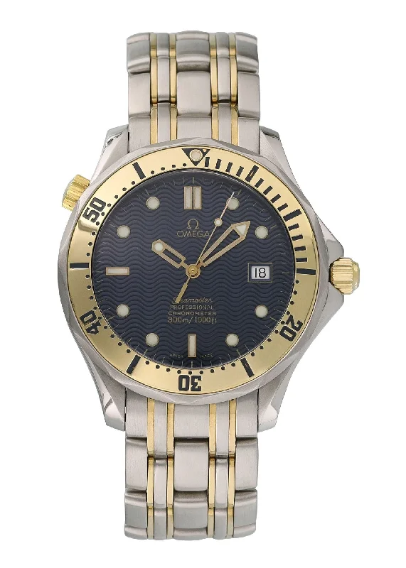 Watches with Gold Plated Cases for a Luxurious LookOmega Seamaster Professional 2332.80.00 Mens Watch w/ Papers.