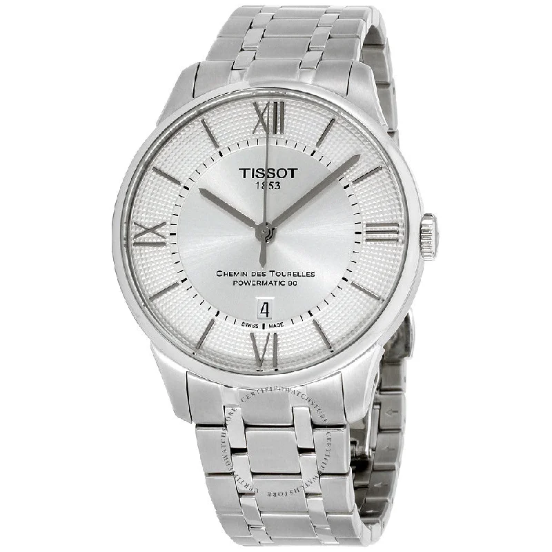 Stainless Steel Bracelet Watches for DurabilityTISSOT CHEMIN DES TOURELLES 42MM T0994071103800