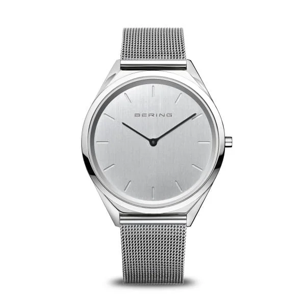 Alloy Cased Watches for Affordable QualityBering - Ultra Slim Collection Silver