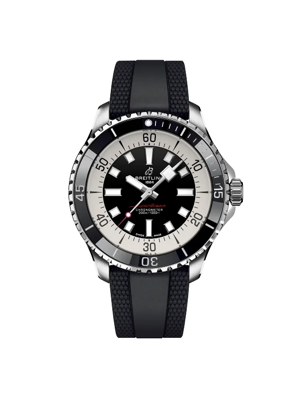 Watches with Dauphine-Style Hands for an Elegant LookBreitling Superocean Automatic Watch 44mm A17376211B1S1