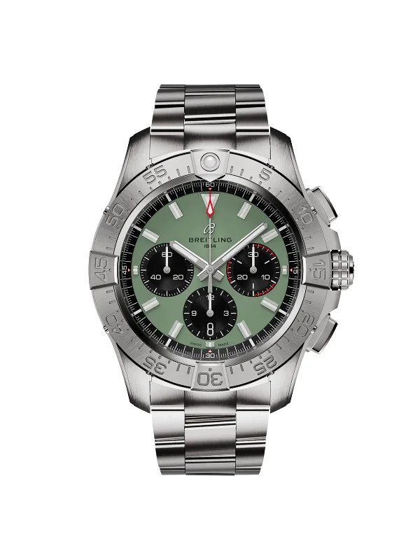 Digital Watches with Timer FunctionBreitling Avenger B01 Chronograph Watch 44mm AB0147101L1A1