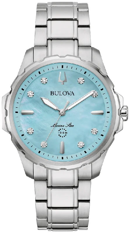 Watches with Engraved Dials for PersonalizationBULOVA Marine Star Model 96P248