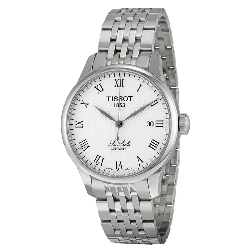 Men’s Dress Watches with Slim ProfilesTissot Men's T41.1.483.33 Le Locle Silver Dial Automatic