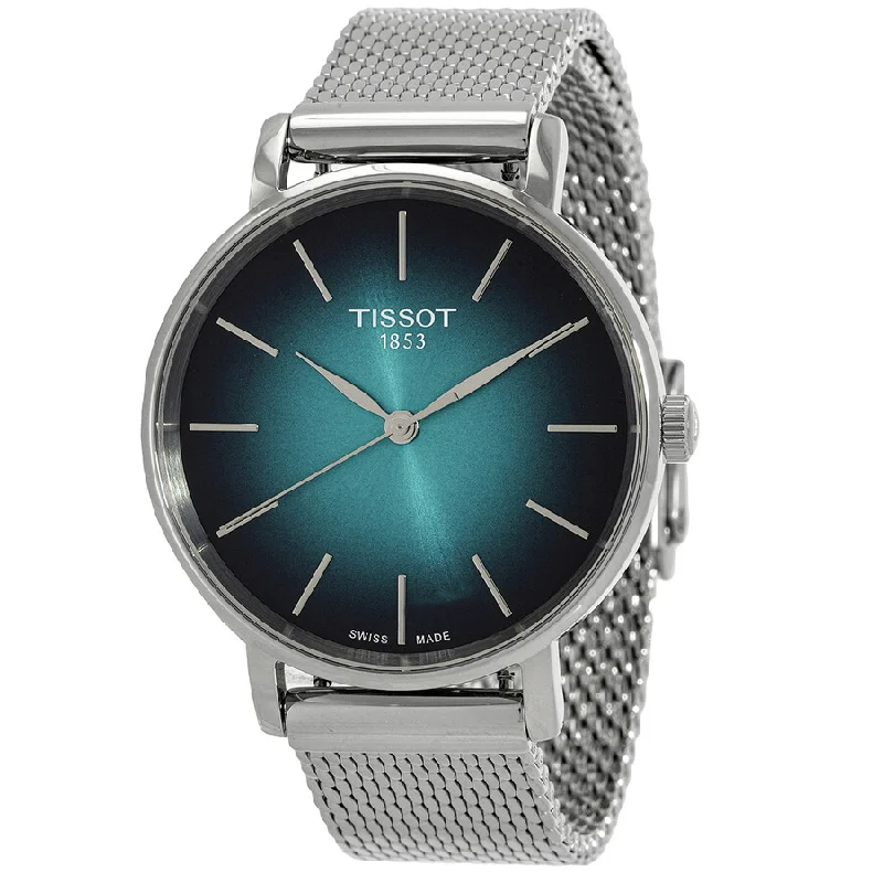 Titanium Cased Watches for Lightweight ComfortTissot Men's T143.410.11.091.00 Everytime 40mm Quartz