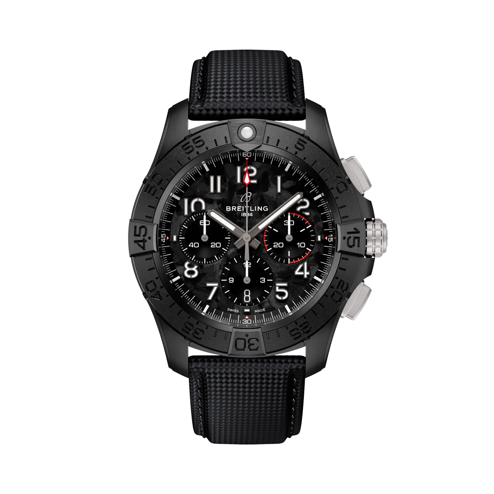 Watches with GMT FunctionAvenger B01 Chronograph 44 Night Mission SB0147101B1X1