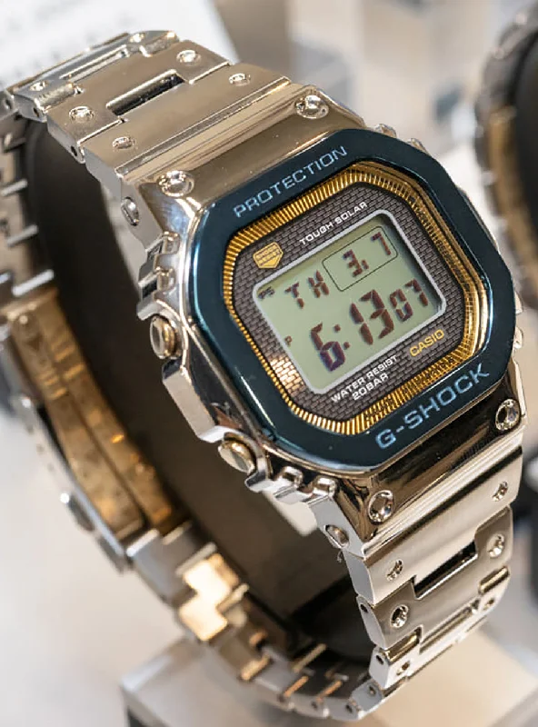 Stainless Steel Mesh Strap Watches for a Sleek LookCASIO WATCH G-SHOCK 50TH ANNIVERSARY FULL METAL 5000 SERIES GMW-B5000SS-2JR LIMITED EDITION MADE IN JAPAN JDM