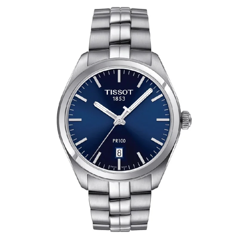 Watches with Sword-Style Hands for a Distinctive LookTISSOT PR 100 T1014101104100