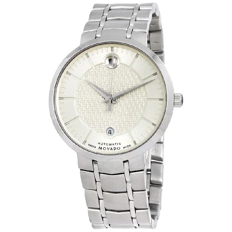 Watches with Two-Tone Cases for a Stylish AppearanceMovado Men's 0607039 1881 Automatic Stainless Steel Watch