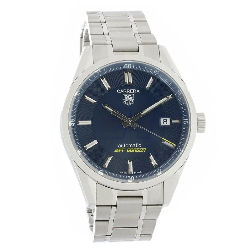 Watches with Dauphine-Style Hands for an Elegant LookTag Heuer Men's WV211C.BA0787 Carrera  Stainless Steel Watch