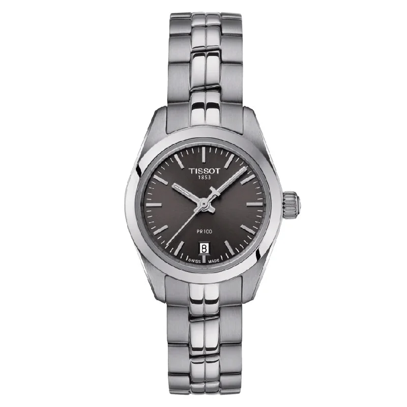 Watches with Two-Tone Cases for a Stylish AppearanceTISSOT PR 100 LADY SMALL T1010101106100