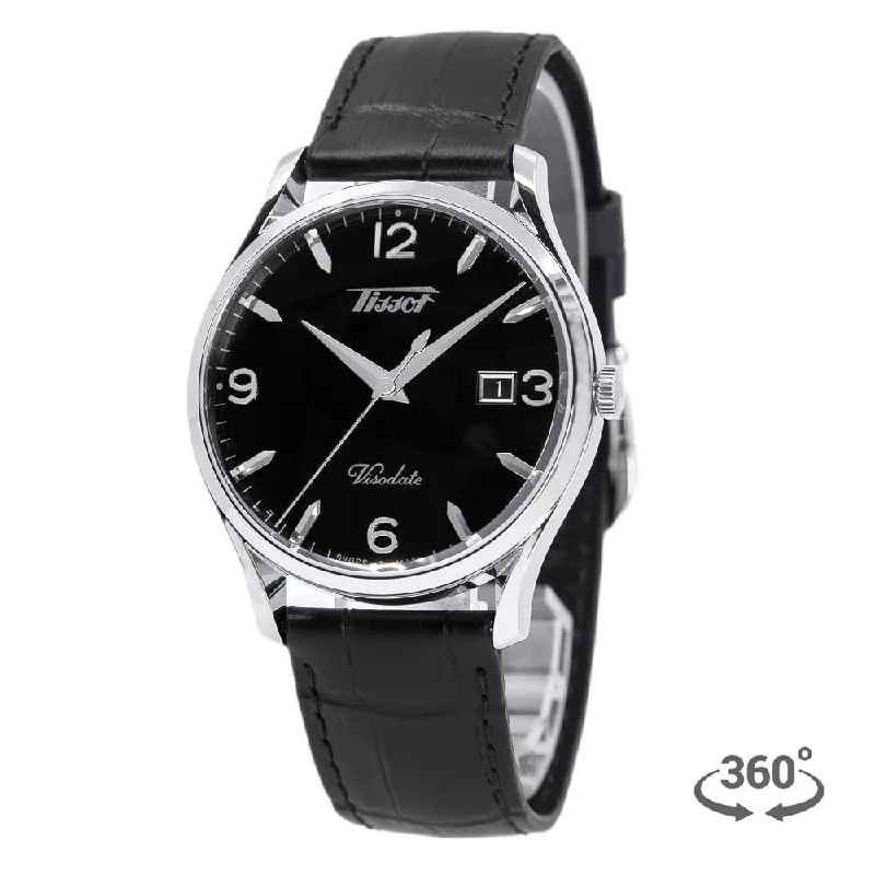 Watches with Sword-Style Hands for a Distinctive LookTissot Men's T118.410.16.057.00 Heritage Visodate Date Watch