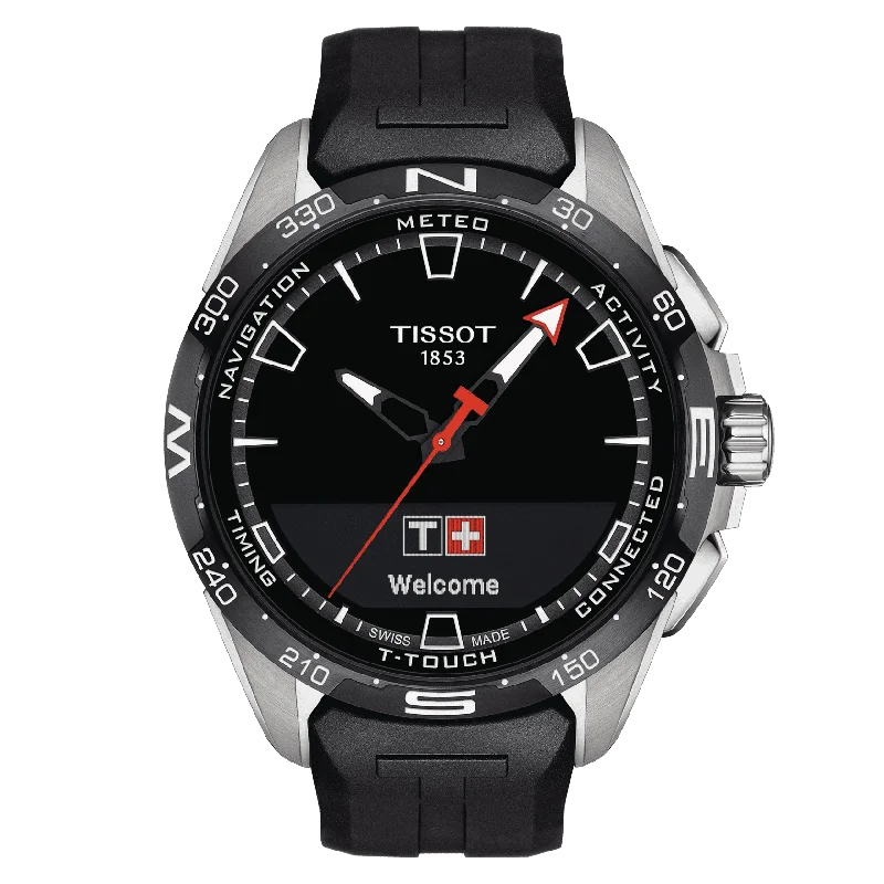 Square Dial Watches with Modern DesignTissot T-Touch Connect Solar