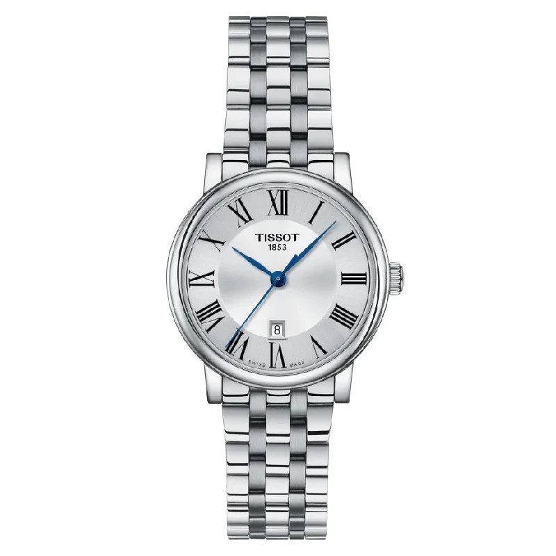 Watches with Embossed Dials for a Textured LookTISSOT CARSON PREMIUM LADY T122.210.11.033.00