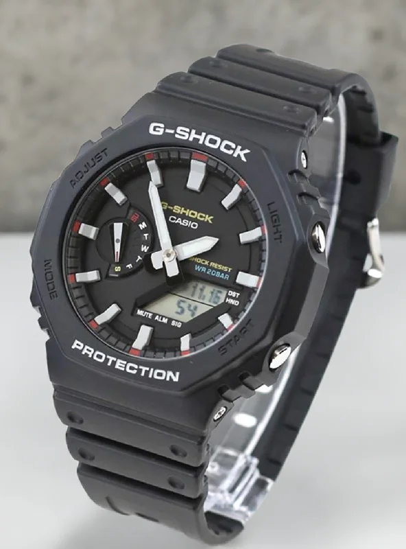 Watches with Engraved Dials for PersonalizationCASIO WATCH G-SHOCK ANALOG-DIGITAL 2100 SERIES GA-2100RL-1AJF JDM