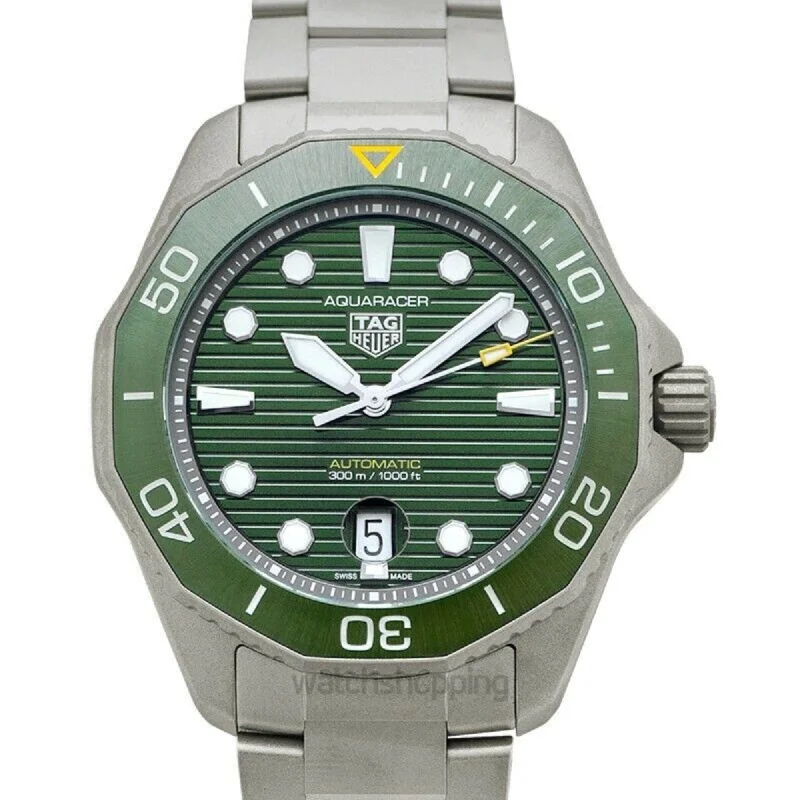 Watches with Gold Plated Cases for a Luxurious LookTag Heuer Men's WBP208B.BF0631 Aquaracer Titanium Watch