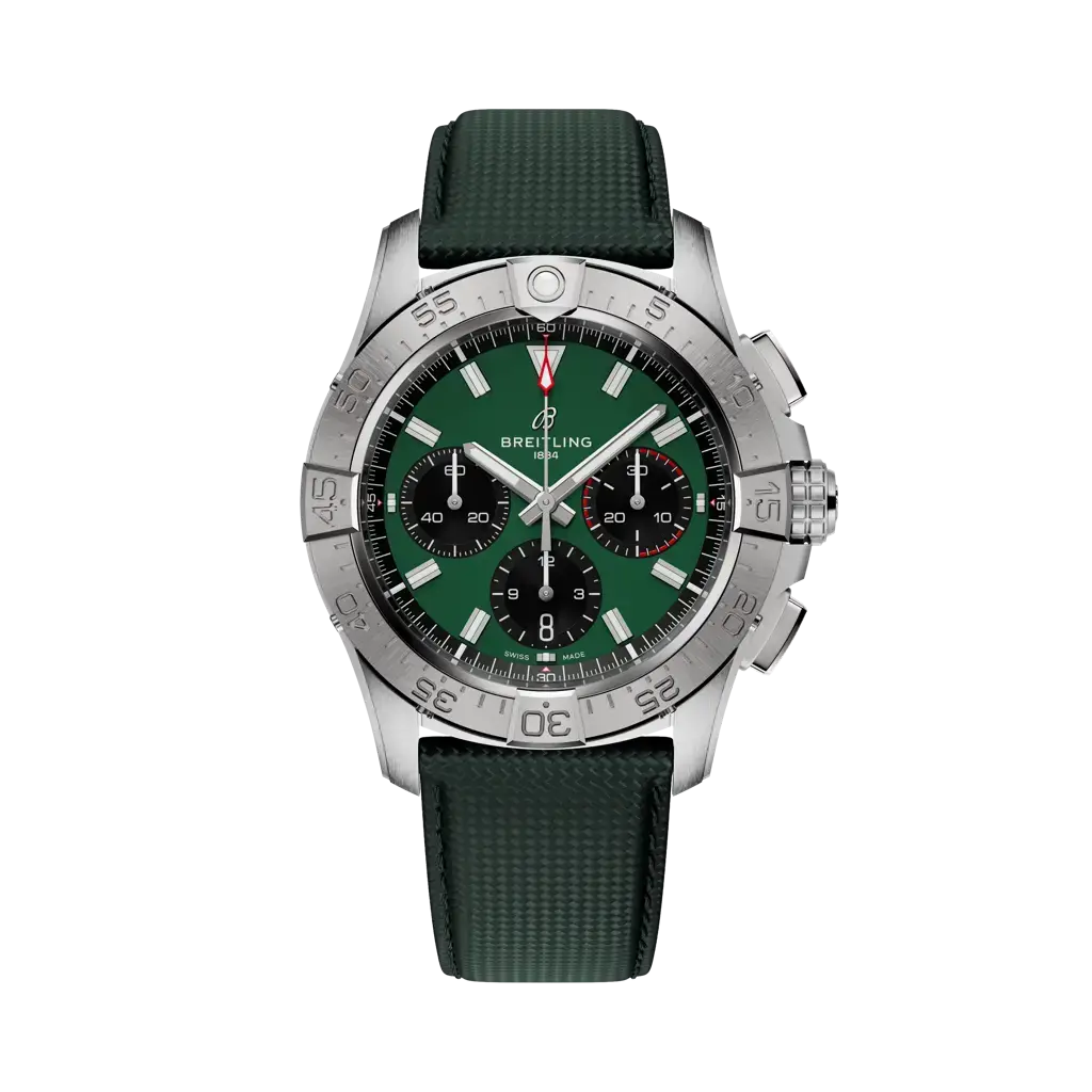 Watches with Silicone Straps for a Soft FeelBREITLING Avenger B01 Chronograph 42 AB0146101L1X1