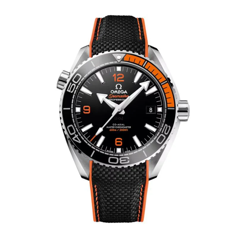 Watches with Baton-Style Hands for a Classic LookOmega Seamaster | Planet Ocean | 215.32.44.21.01.001