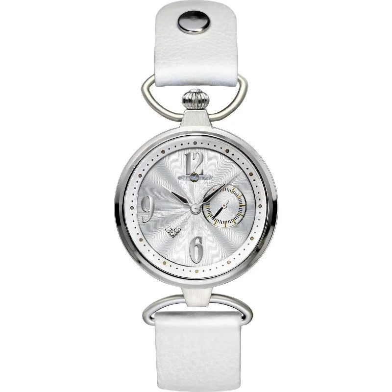 Casual Watches for Weekend OutingsZeppelin Princess of the Sky Quartz Crystal Silver Dial Women's Watch 7437-1