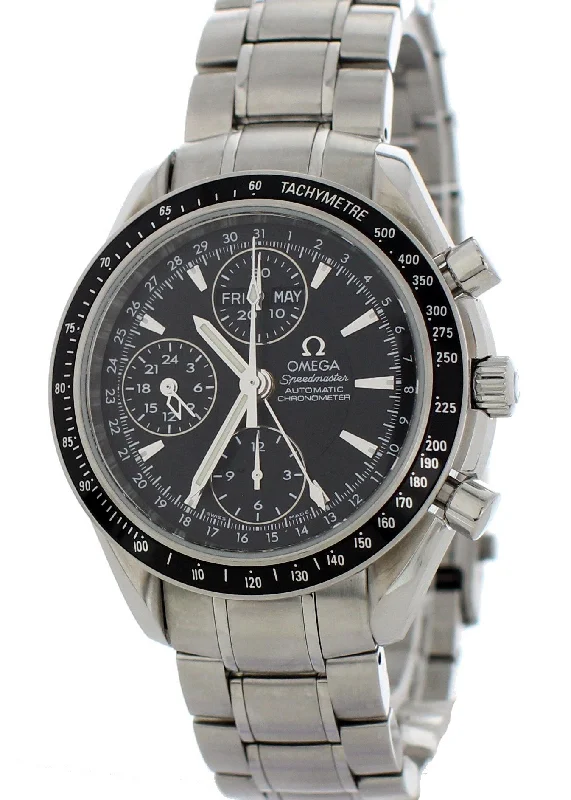 Watches with Dauphine-Style Hands for an Elegant LookOmega Speedmaster Triple Date 3220.50.00 Mens Watch