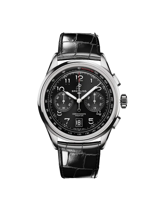 Mechanical Watches with Hand-Winding MechanismBreitling Premier B01 Chronograph Watch 42mm AB0145221B1P1