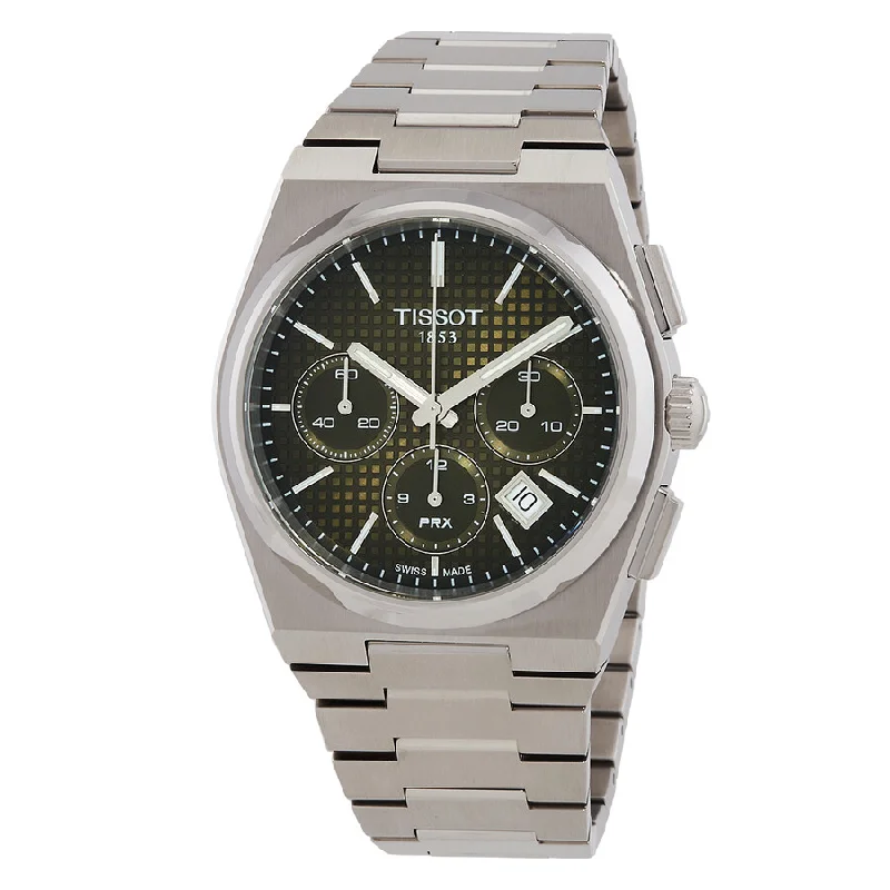 Watches with Heart Rate and Blood Pressure MonitorTissot Men's T137.427.11.091.00 PRX Chrono Automatic