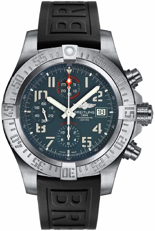 Solar-Powered Watches for Eco-Conscious UsersBreitling Avenger Bandit Titanium Black Diver Pro 3