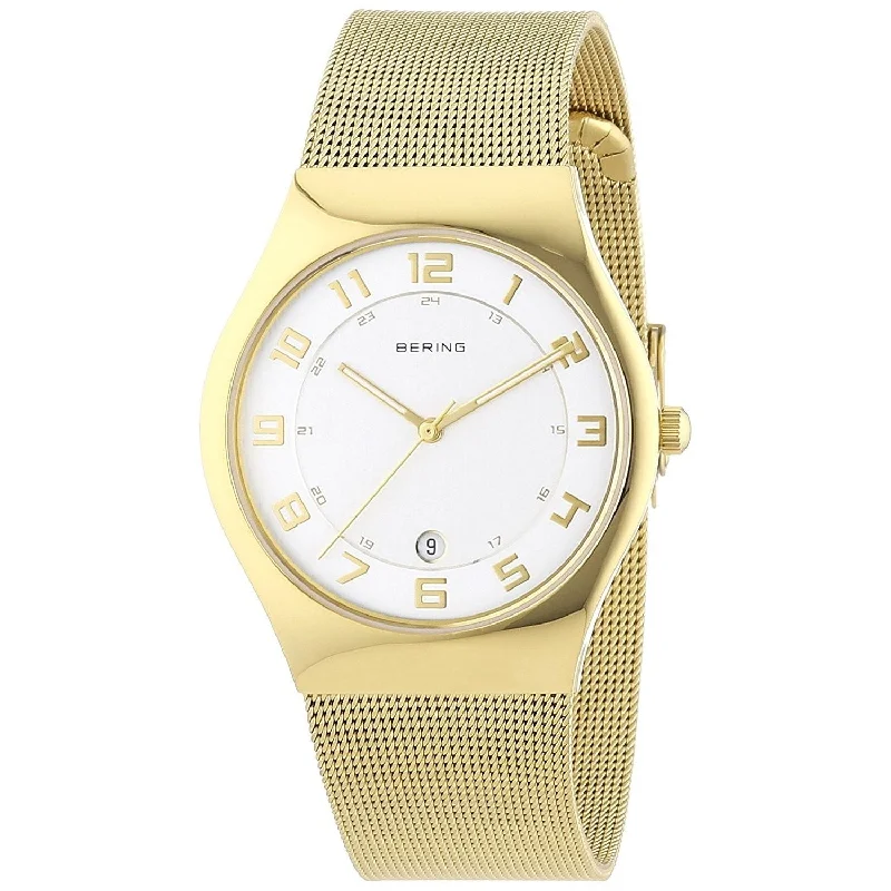 Solar-Powered Watches for Eco-Conscious UsersBering Classic Quartz White Dial Women's Watch 11937-334