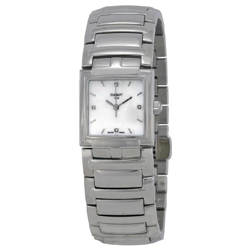 Titanium Cased Watches for Lightweight ComfortTISSOT EVOCATION DIAMOND LADIES 23MM T0513101111600