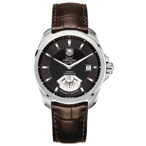 Budget-Friendly Quartz Watches for StudentsTag Heuer Men's WAV511A.FC6230 Grand Carrera Brown Leather Watch