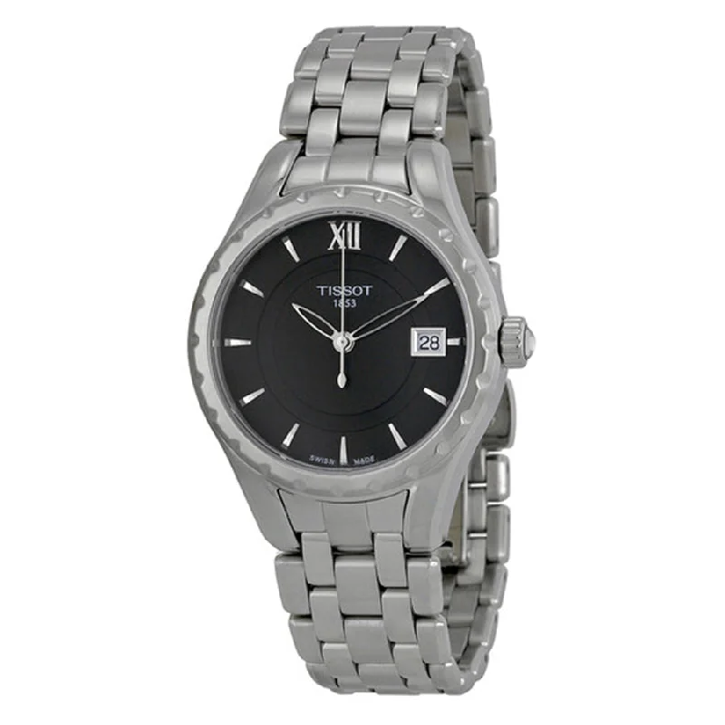 Watches with Matte Finish Cases for a Sophisticated LookTissot T072.210.11.058.00 T-Lady Black Dial Watch