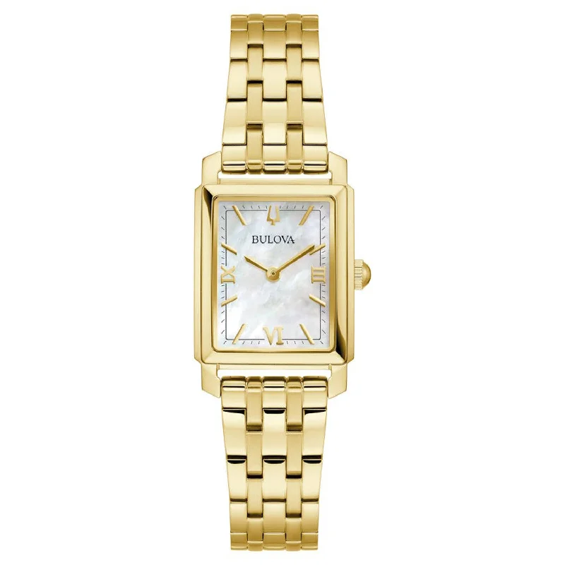 Watches with Engraved Dials for PersonalizationBulova - Classic Sutton Rectangle - 97L177