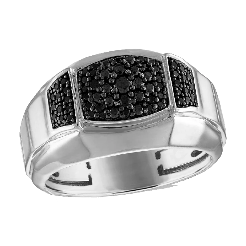 Watches with Skeletonized Hands for a Modern TwistBulova Marc Anthony Collection Sterling Silver and 1/2 CTW Diamond Ring