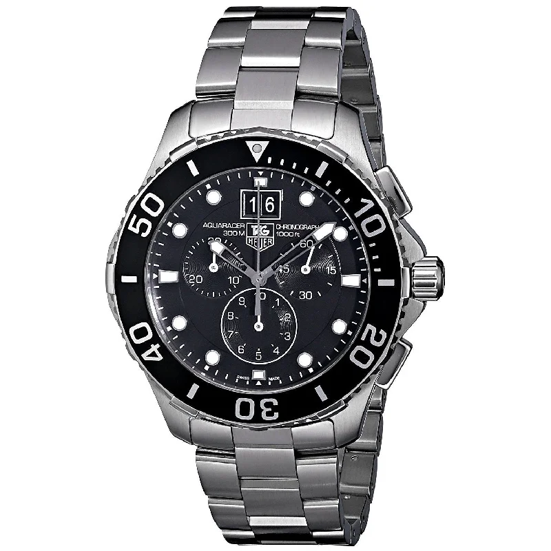 Budget-Friendly Quartz Watches for StudentsTag Heuer Men's CAN1010.BA0821 Aquaracer Chronograph Stainless Steel Watch