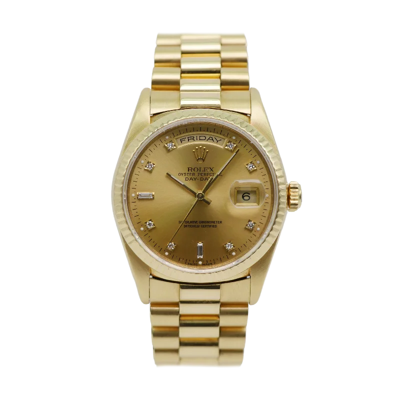 Traveler’s Watches with World Time FunctionRolex Day-Date Gelbgold 18238 - 1995